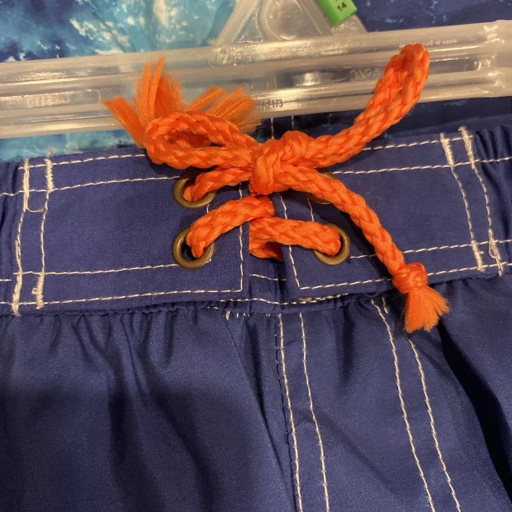 NEW Quad Seven Boys Size L(12-14)‎ Swim Trunks Swim Shorts NWT